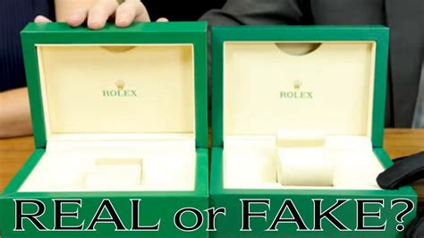 fake rolex box vs real|are Rolex watches genuine.